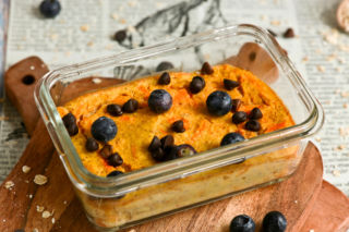 Pieczona owsianka marchewkowa jak wilgotne ciasto – robisz raz, jesz przez 2 dni i ciągle jest dobra