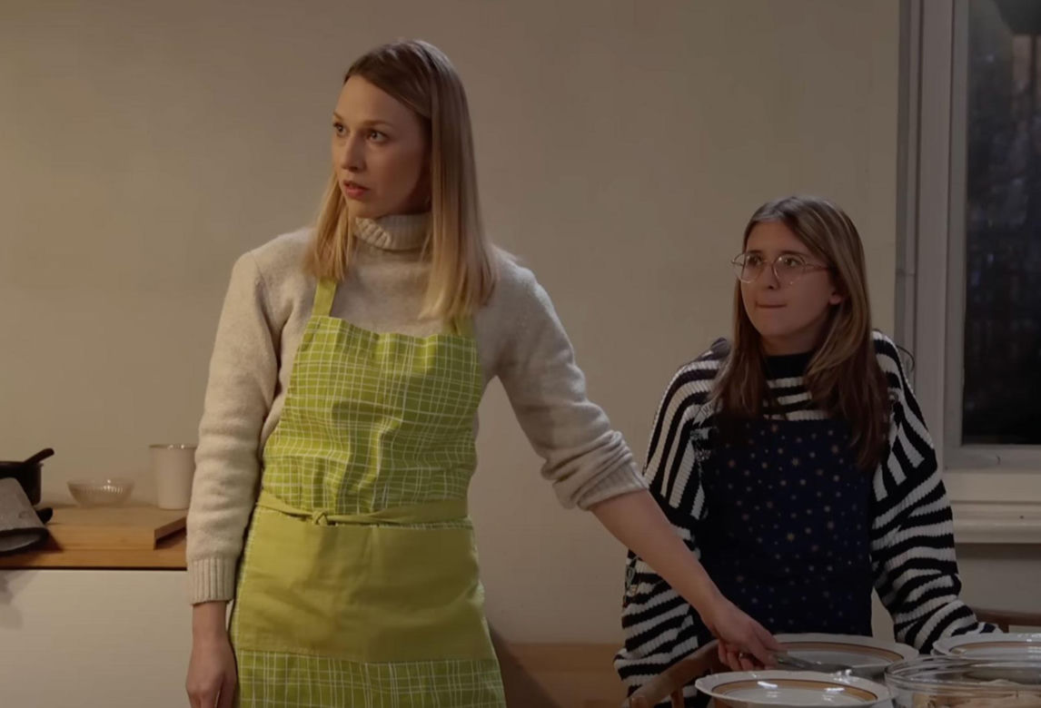 "Pierwsza miłość" Aniela (Maja Wachowska), Amelka (Amelia Majcher)