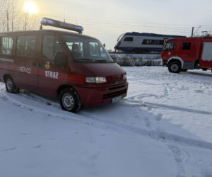 Maszynista zgłosił brak fragmentu szyny