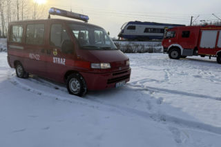 Maszynista zgłosił brak fragmentu szyny