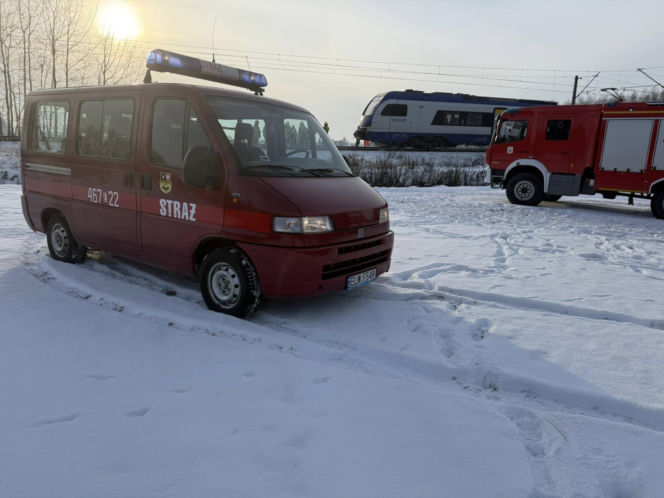Maszynista zgłosił brak fragmentu szyny