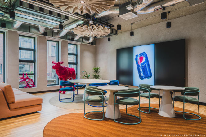 Biuro PepsiCo Polska –  pozytywna przestrzeń