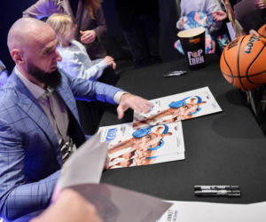 Marcin Gortat i inne gwiazdy na pokazie