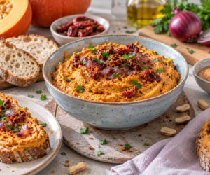 Do pieczonej dyni dodaję 2 łyżki masła orzechowego. Ta pasta do chleba jest genialna 