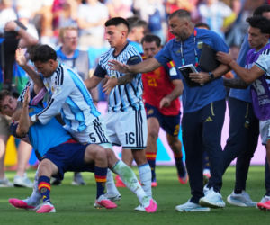 Awantura po finale MŚ Hiszpania - Argentyna