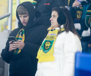 GKS Katowice - Pogoń Szczecin, zdjęcia kibiców i zawodników z meczu 17. kolejki PKO BP Ekstraklasy