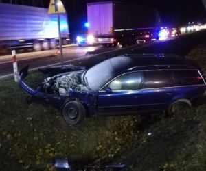 Wypadek na DK50