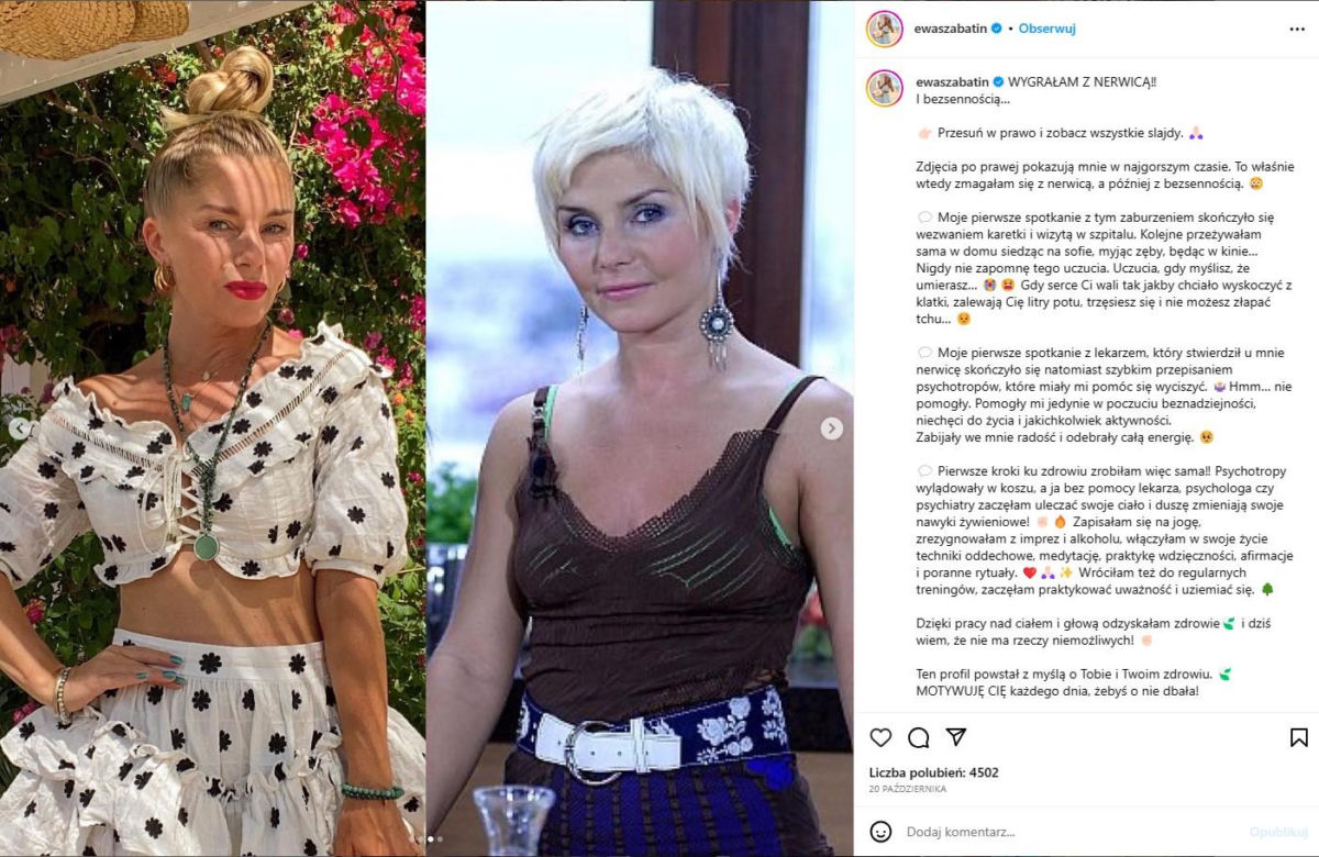 Oniemielismy na widok dawno niewidzianej Ewy Szabatin. Szok, jak dziś wygląda dawna gwiazda TVN
