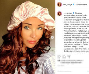 Ewa Minge pozuje w staniku i chwali się brzuszkiem