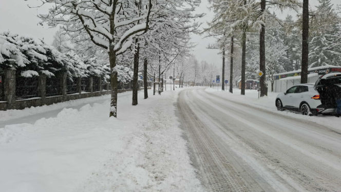 Atak zimy w Zakopanem