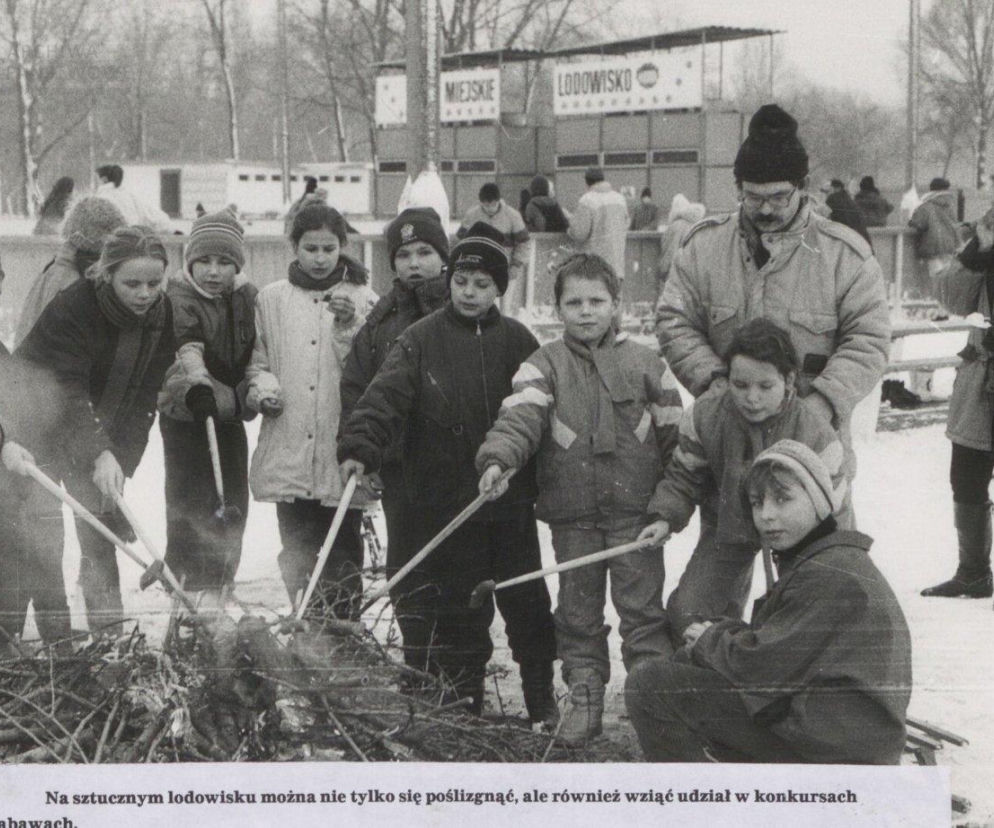 Zima w Lesznie dawniej
