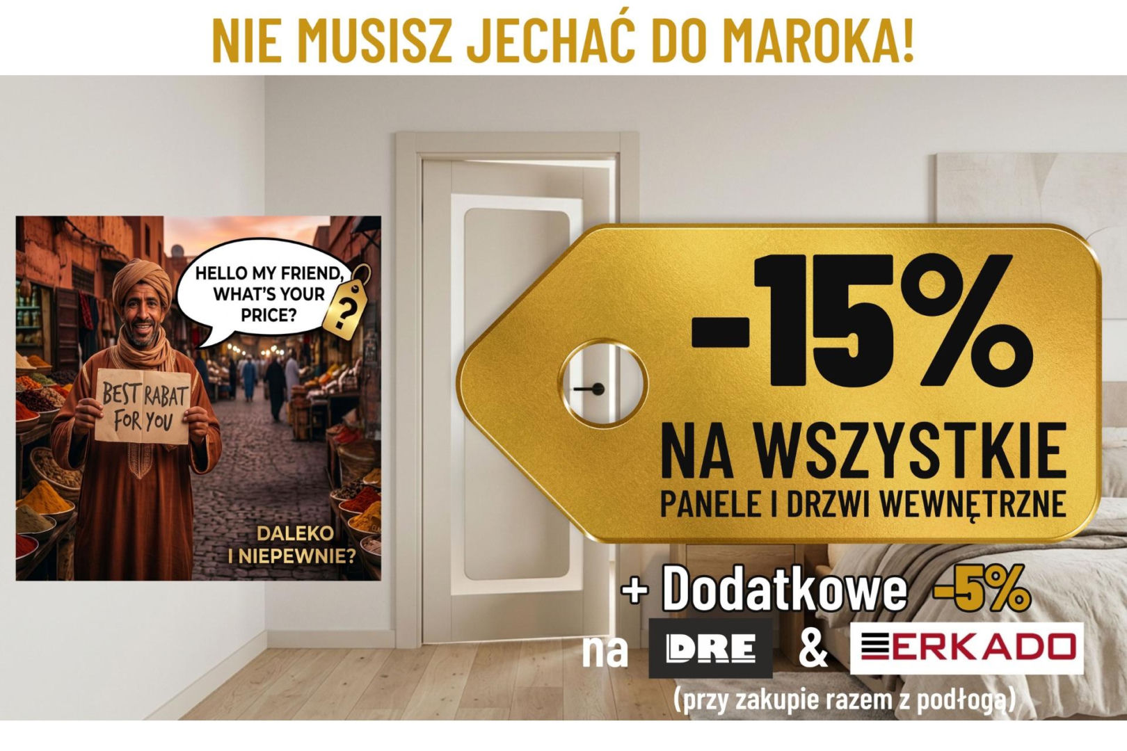 Jak dobrać drzwi do podłogi? Poradnik dopasowania paneli podłogowych i drzwi wewnętrznych w Radomiu