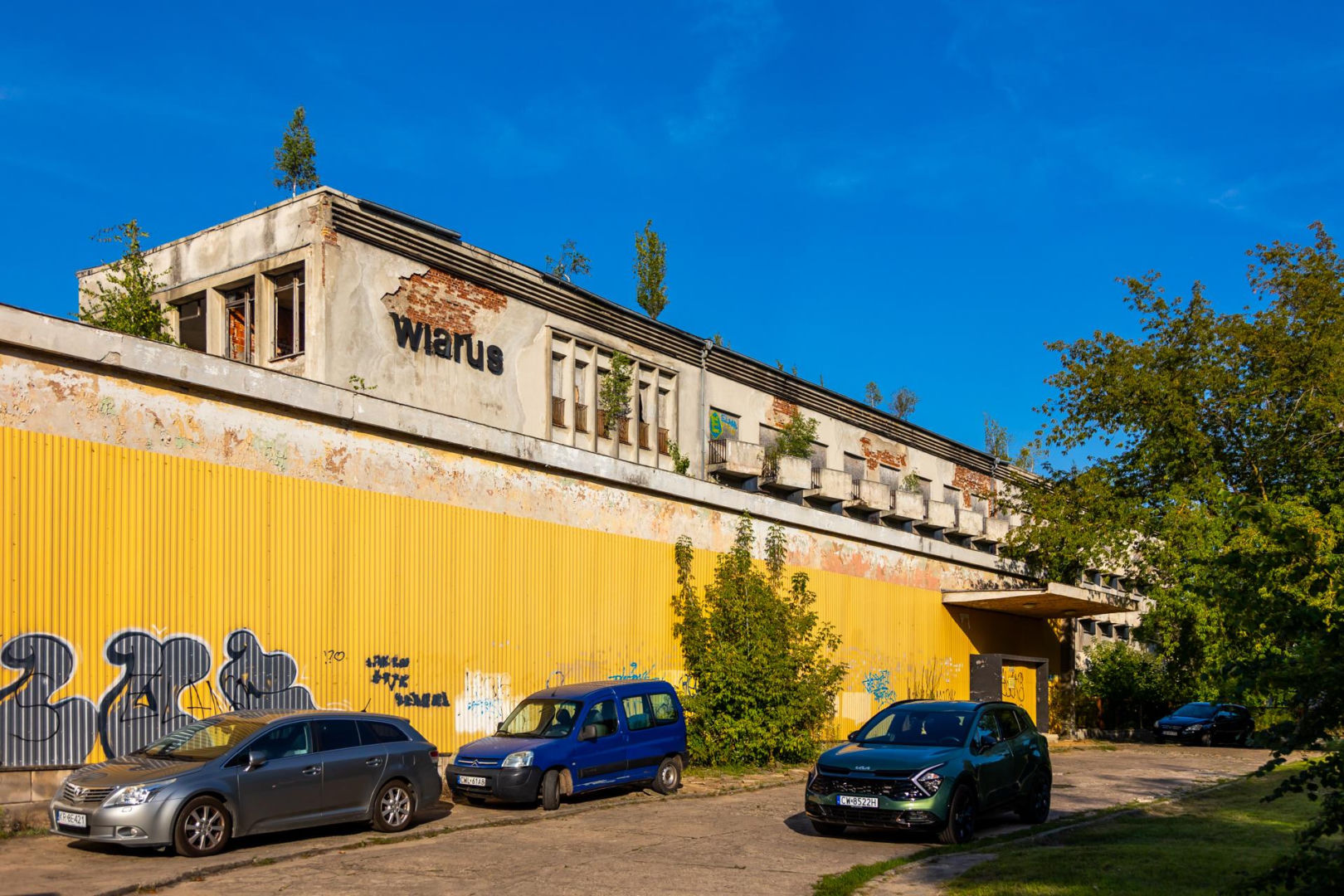 Opuszczone sanatorium wojskowe Wiarus w Ciechocinku