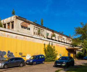 Opuszczone sanatorium wojskowe Wiarus w Ciechocinku