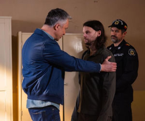 Pierwsza miłość odc. 4194 Paweł Krzyżanowski ( Mateusz Kościukiewicz), Artur (Łukasz Płoszajski)