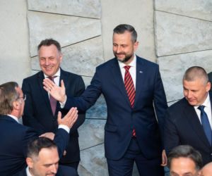 wicepremier - minister obrony narodowej Władysław Kosiniak-Kamysz wziął udział w spotkaniu ministrów obrony NATO w Brukseli
