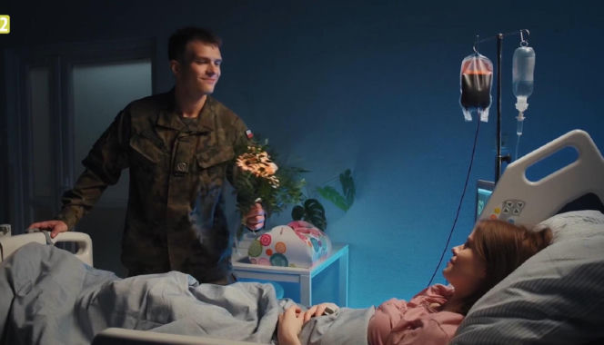 M jak miłość odc. 1928. Majka (Matylda Giegżno), Tomek Kubicki (Chris Cugowski)