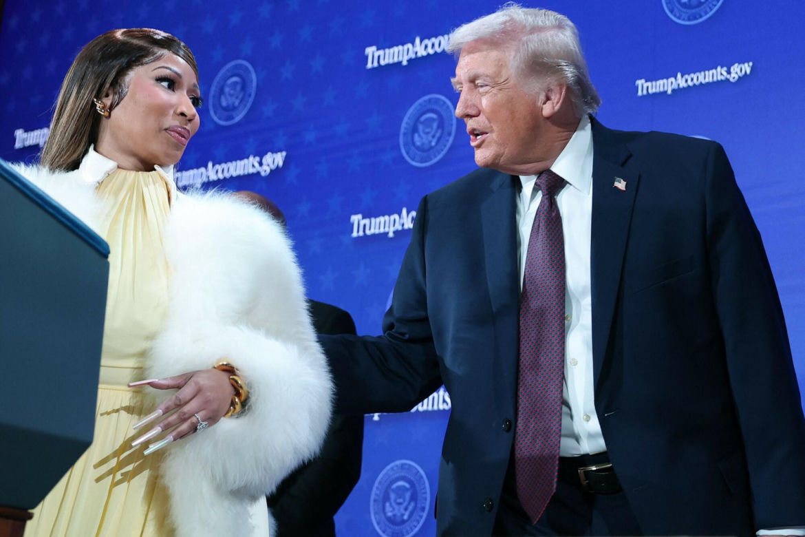 Nicki Minaj i Donald Trump
