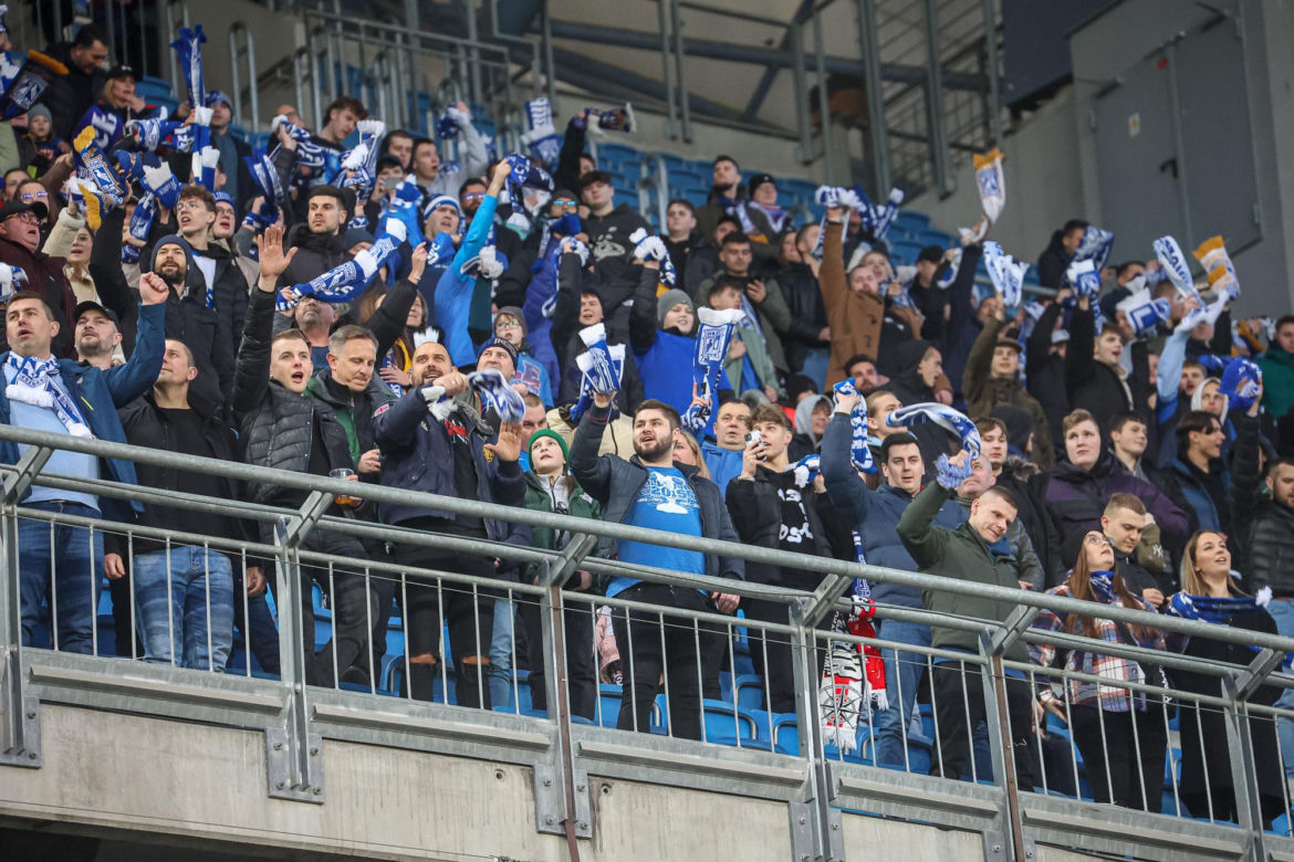 Tak bawili się kibice na meczu Lech Poznań - Śląsk Wrocław