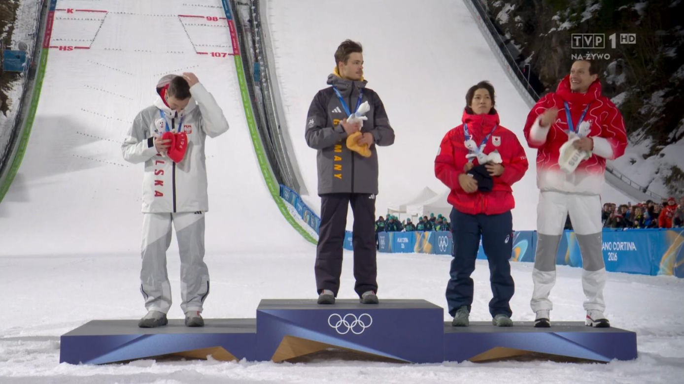 Kacper Tomasiak odebrał medal IO