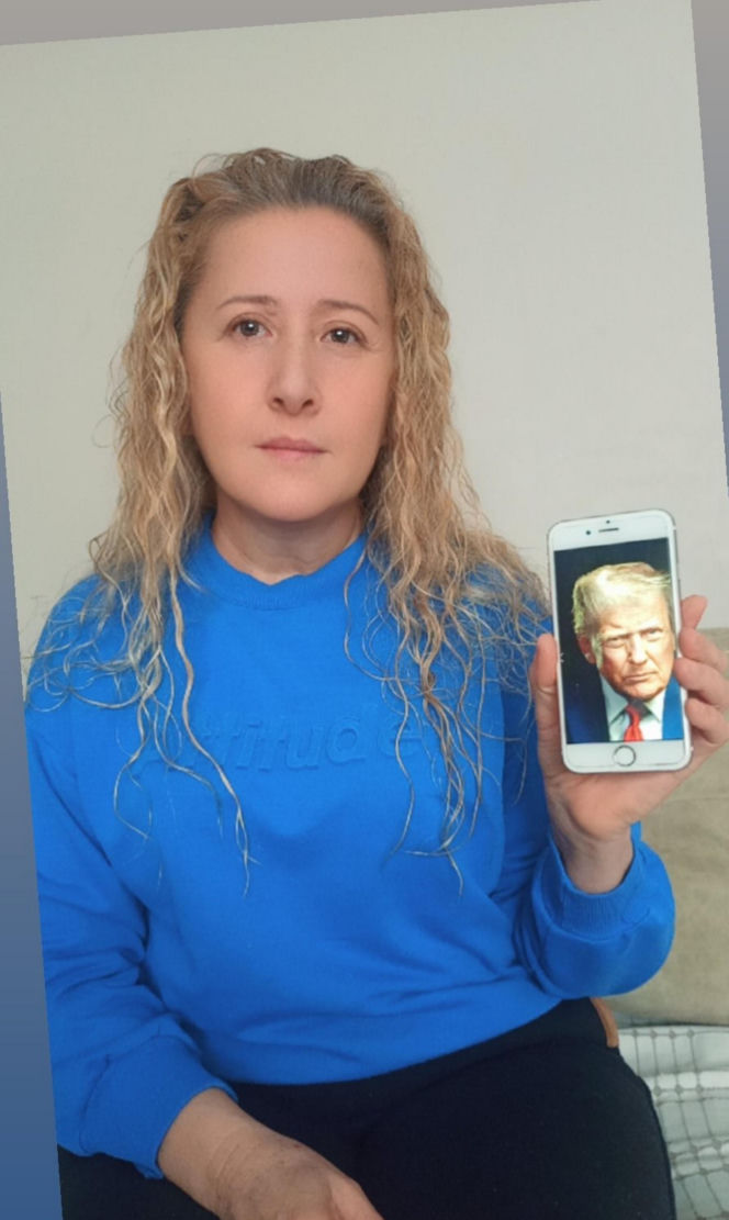 Twierdzi, że jest córką Trumpa