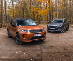 Land Rover Discovery Sport 2.0P 200 KM AT9 AWD R-Dynamic HSE vs. Jeep Cherokee 2.2 MultiJet 195 KM AT9 AWD Limited