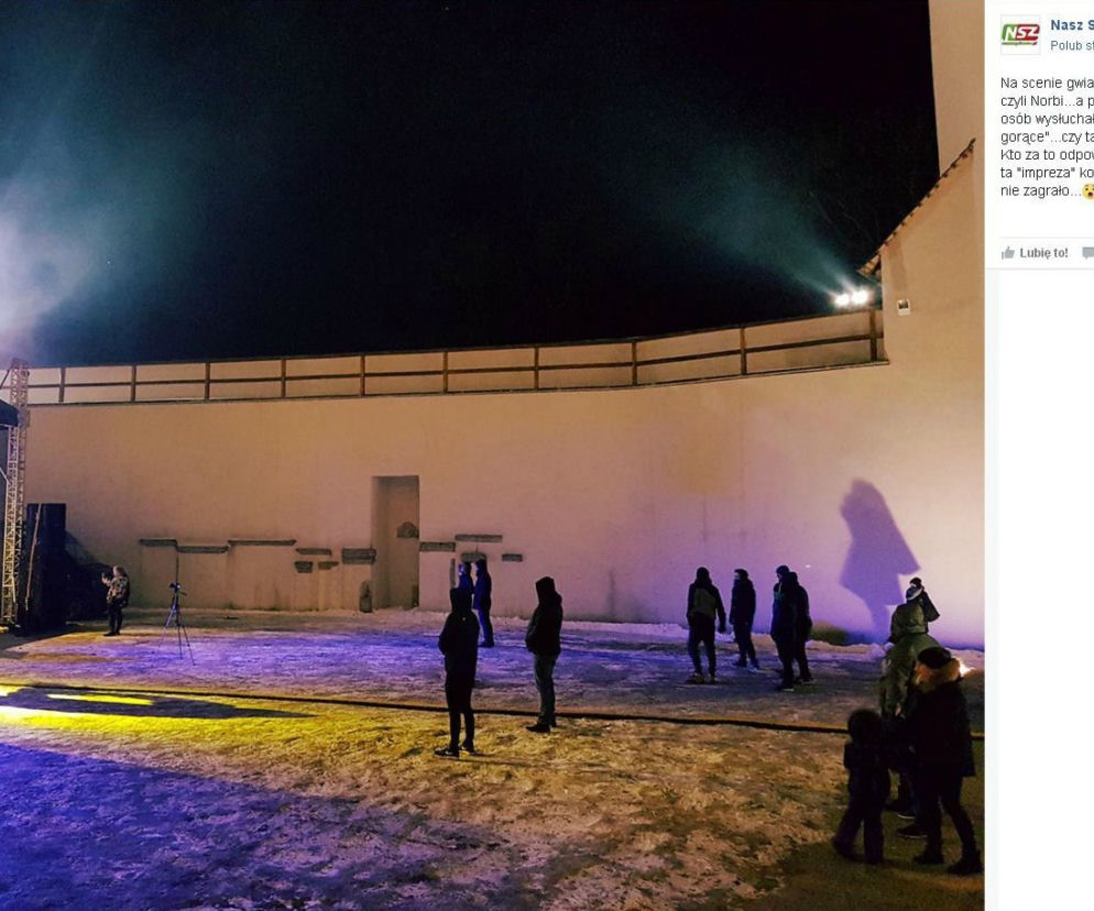 Norbi w Szydłowcu. Na plenerowy koncert przyszło 10 osób!