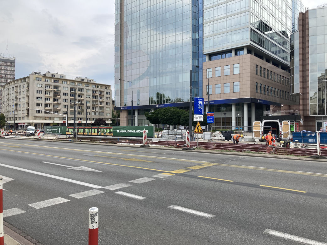 Betonoza przy ul. Puławskiej
