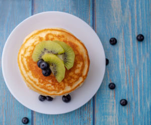 Pancakes z kiwi
