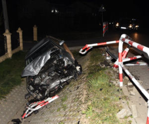 Nietypowy wypadek w Sanoku: Kto kierował audi?