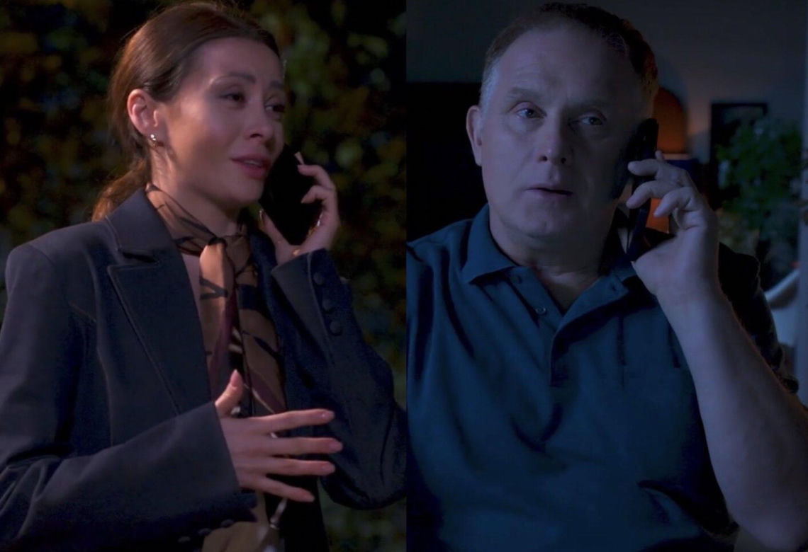 M jak miłość. Joanna (Dominika Sakowicz), Artur (Robert Moskwa)