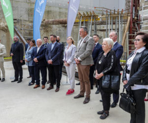 Wmurowanie kamienia węgielnego pod budowę Teatru Polskiego