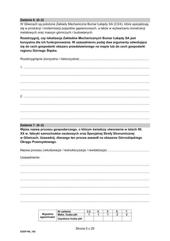 Matura 2022: geografia rozszerzona. Arkusze CKE, zadania, pytania. Poziom rozszerzony	