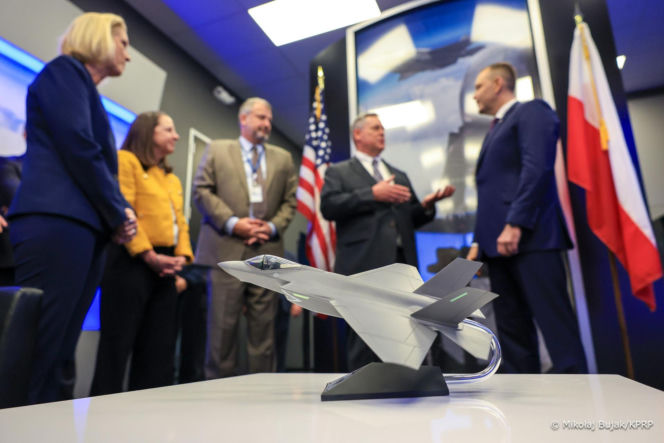 Nawrocki w zakładach Lockheed Martin