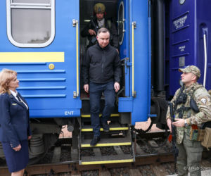 Andrzej Duda w Kijowie