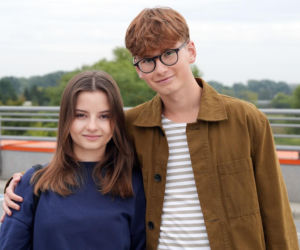 Barwy szczęścia, odcinek 3296. Ewa (Gabriela Ziembicka), Aleks (Hubert Wiatrowski)