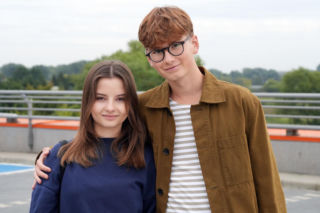 Barwy szczęścia, odcinek 3296. Ewa (Gabriela Ziembicka), Aleks (Hubert Wiatrowski)