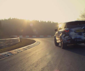 Range Rover Sport SVR na torze Nurburgring