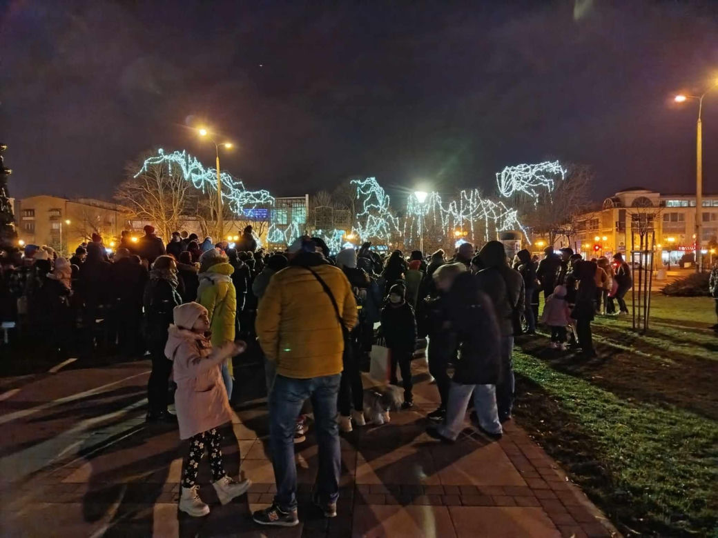 Iluminacje świąteczne w Siedlcach będzie można podziwiać co najmniej do 6 stycznia