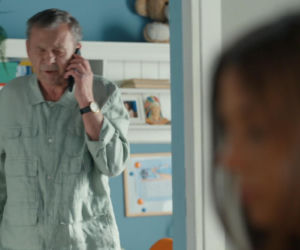 Barwy szczęścia, odcinek 3281. Czesław (Marian Jaskulski), Kasia (Katarzyna Glinka)