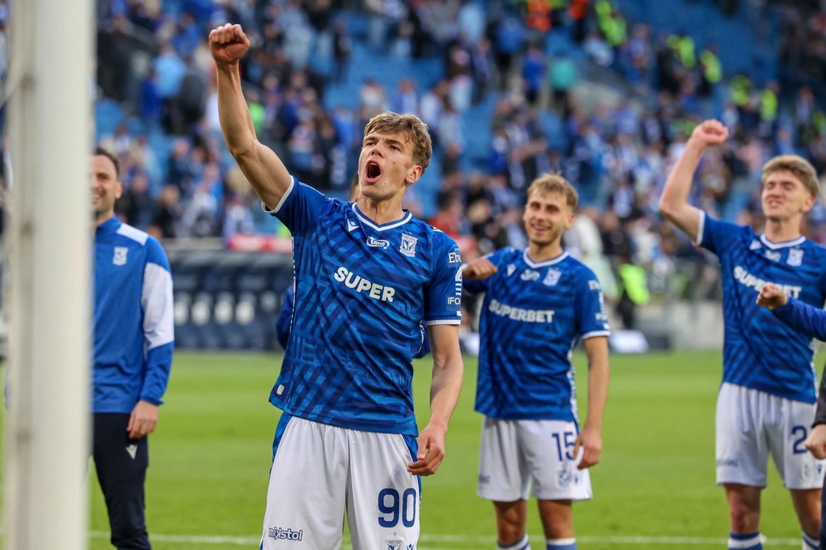 Lech Poznań - Legia Warszawa: Zdjęcia kibiców i zawodników z meczu 30. kolejki PKO BP Ekstraklasy