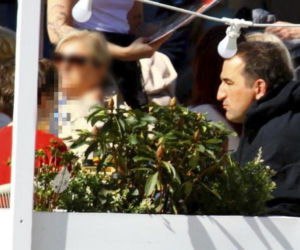 Michał Koterski z synem spędza majówkę nad polskim morzem