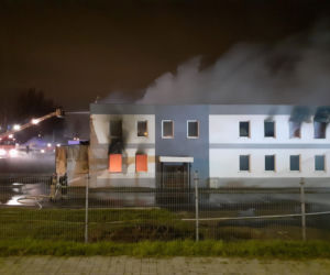 Lublin: WIELKI POŻAR przy ul. Grygowej. DRAMATYCZNA akcja strażaków! Zobacz