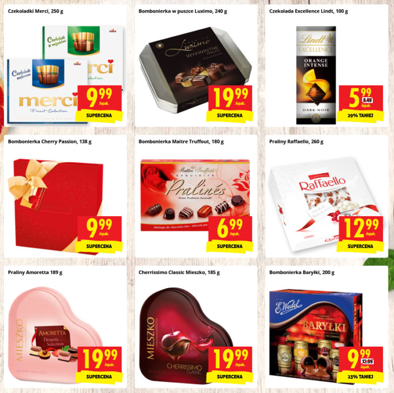 Dzień Kobiet w Biedronce i Lidlu