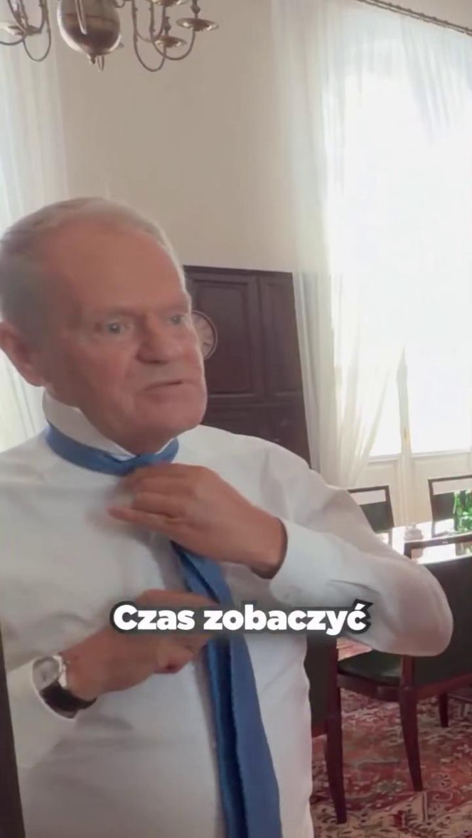 Artur Barciś chciał sprawdzić czy Tusk nosi perukę