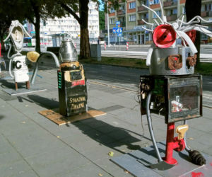 Inwazja robotów w centrum Szczecina