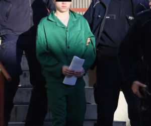 Bartosz G. przywieziony do Prokuratury Okręgowej w Płocku