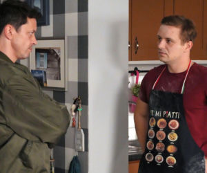 Barwy szczęścia odc. 3323. Hubert (Marek Molak), Daniel (Marcin Bikowski)