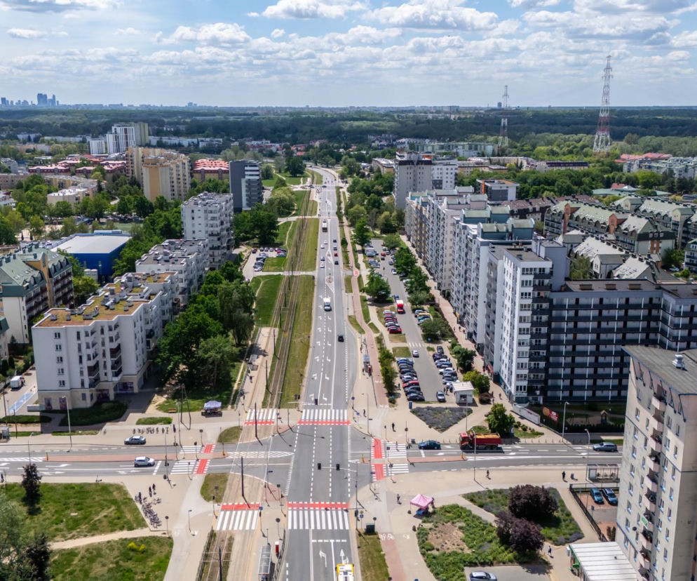 Osiedla wzdłuż ul. Światowida w Warszawie