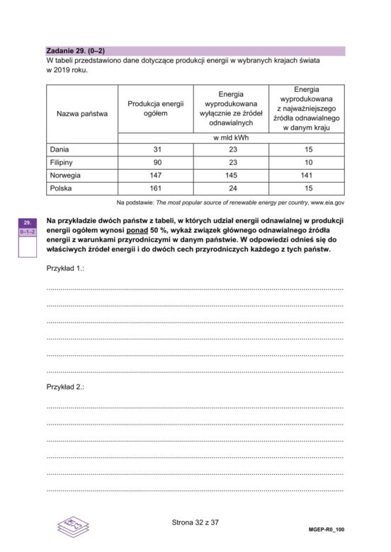 Matura próbna 2026: geografia rozszerzona ARKUSZE CKE + ODPOWIEDZI do ściągnięcia PDF, JPG